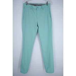 Vineyard Vines Mens Pants 31x32 On The Go Performance Green Stretch Flex Golf